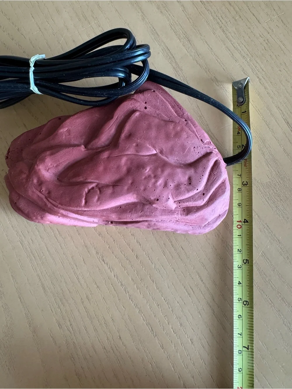 Red Mini Rock Heater - Terrarium Heat Rock